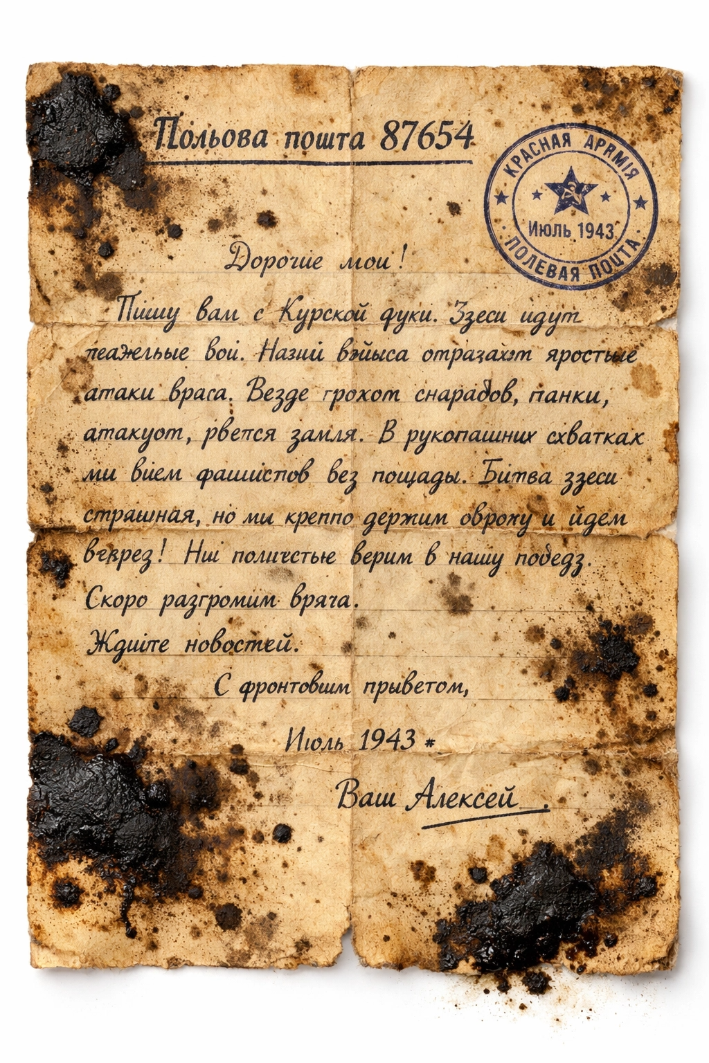 Letter From the Salient Front